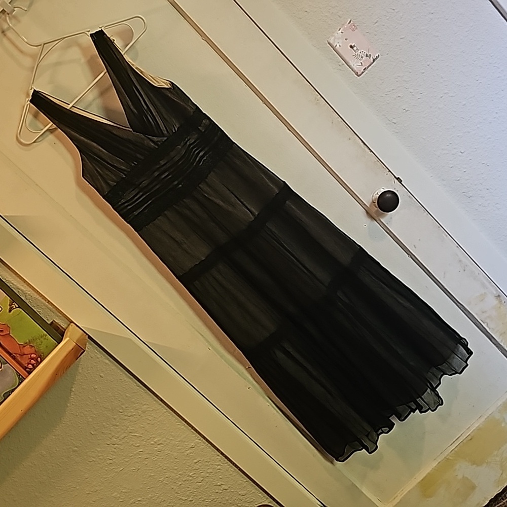 Black Anne Klein dress